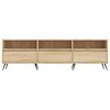 vidaXL TV Cabinet Sonoma Oak 150x30x44.5 cm Engineered Wood