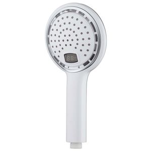 SCH&Uuml;TTE Hand Shower with LED Lights and Temperature Indication POLARIS White