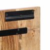 vidaXL Headboard 120 cm Solid Wood Acacia