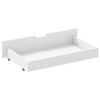 vidaXL Bed Frame without Mattress White Solid Wood Pine 200x200 cm