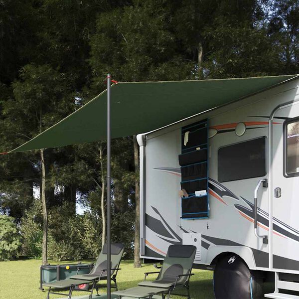 vidaXL Water Resistant Tarp Green