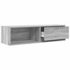 vidaXL TV Cabinet Grey Sonoma 100x31x25.5 cm Engineered Wood