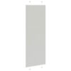 vidaXL Pleated Blind Light Grey 70x200 cm Fabric Width 69.4 cm Polyester