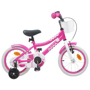 vidaXL Kids Bike 12 Inches for 2-4 Years Old Pink