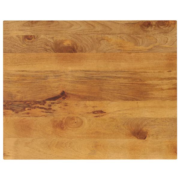 vidaXL Table Top 90x80x2.5 cm Rectangular Solid Wood Mango