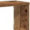 vidaXL Wall Cube Shelves 4 pcs Old Wood 60x15x23 cm Engineered Wood