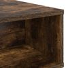 vidaXL Coffee Table Smoked Oak 80 x 46 x 35 cm Engineered Wood