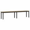 vidaXL Bench Artisan Oak 200 x 35 x 45 cm Engineered Wood