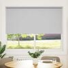 vidaXL Roller blind blackout 144.4x175 cm Fabric Width 140 cm grey