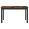 vidaXL Bench Smoke Oak 80 x 35 x 45 cm Engineered Wood