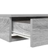 vidaXL Bed Drawers Grey Sonoma 80 x 36.5 x 16.5 cm Engineered Wood