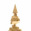 vidaXL Christmas Trees with Stand Brown 180 cm Solid pine wood