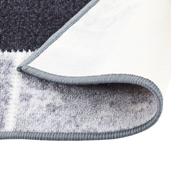 vidaXL Carpet Runner Grey 80x200 cm