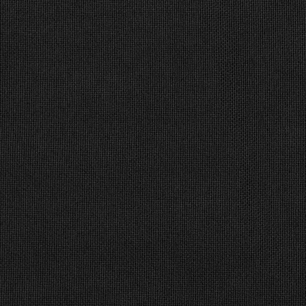 vidaXL Linen-Look Blackout Curtains with Hooks 2 pcs Black 140x245 cm