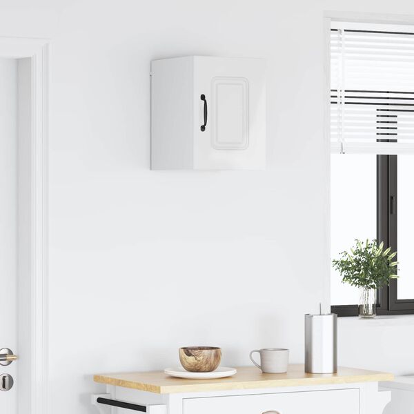 vidaXL Kitchen Cabinet Kalmar High Gloss White 30 x 31 x 40 cm