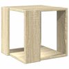 vidaXL Coffee Table Sonoma Oak 32x32x30 cm Engineered Wood