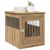 vidaXL Dog Crate Furniture Artisan Oak 64.5x80x71 cm Engineered Wood