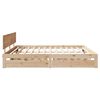 vidaXL Bed Frame with Drawers without Mattress 200x200 cm