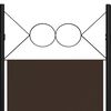 vidaXL 6-Panel Room Divider Brown 240x180 cm