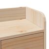 vidaXL Bookcase Bed without Mattress 100x200 cm Solid Wood Pine