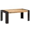 vidaXL Dining Table 180x90x76 cm Solid Mango Wood