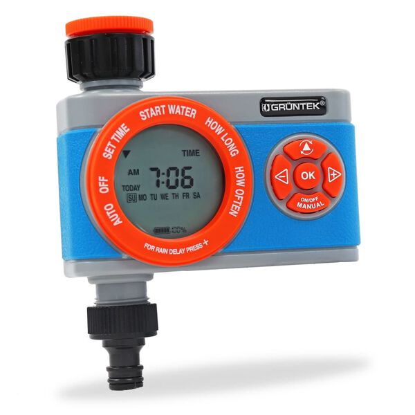 GR&Uuml;NTEK Digital Water Timer with Display
