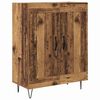 vidaXL Highboard Old Wood 69.5 x 34 x 180 cm Engineered Wood