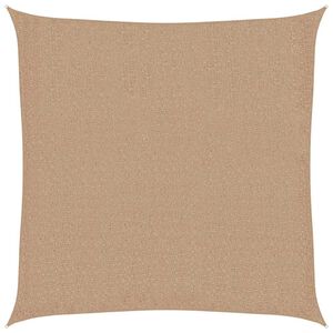 vidaXL Sunshade Sail 160 g/m&sup2; Taupe 3x3 m HDPE