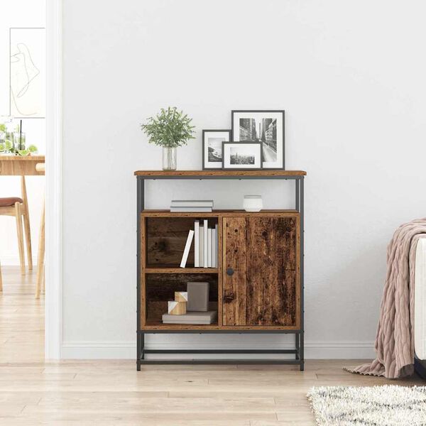 vidaXL Sideboard Old Wood 69 x 35 x 80 cm Engineered Wood