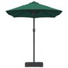 vidaXL Garden Parasol Green 385 x 209 x 244 cm Fabric