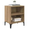 vidaXL Bedside Cabinet 2 pcs Artisan Oak 40 x 30 x 50 cm