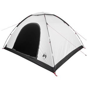 vidaXL Camping Tent with Roof White Blackout 335 x 275 x 180 cm