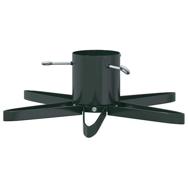 vidaXL Christmas Tree Stand 1.73 Green 50 x 50 x 15.5 cm Steel