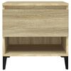 vidaXL Side Table Sonoma Oak 50x46x50 cm Engineered Wood