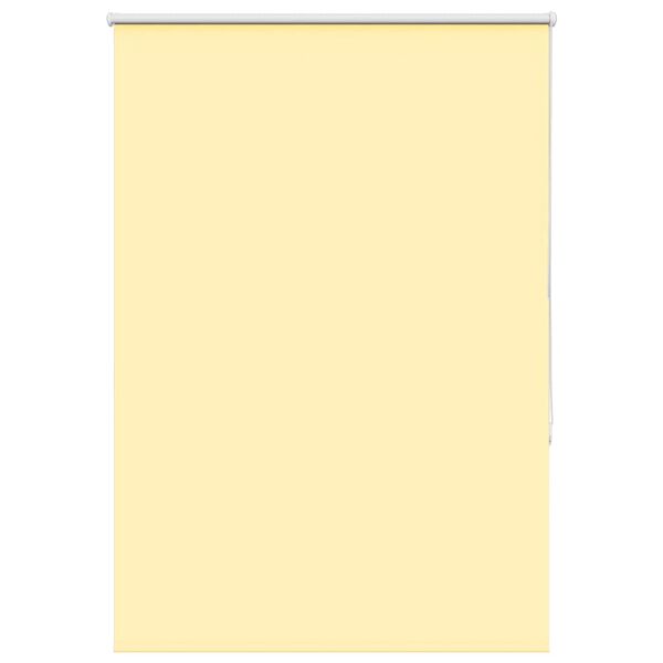 vidaXL Roller Blind Blackout Yellow 95x175 cm Fabric Width 90.7 cm Polyester