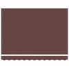 vidaXL Manual Retractable Awning Brown 300x250 cm