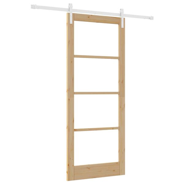 vidaXL Sliding Door ORKDAL Natural 86 x 211 cm