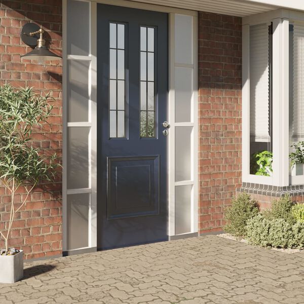 vidaXL Window Films Frosted White PVC