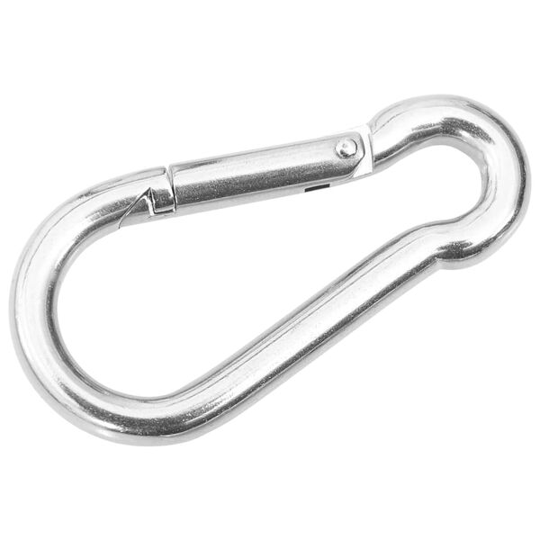 vidaXL 5 Piece Sunshade Sail Mounting Kit Stainless Steel