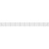 vidaXL Wire Mesh Fence with flange Anthracite 2.2x25 m