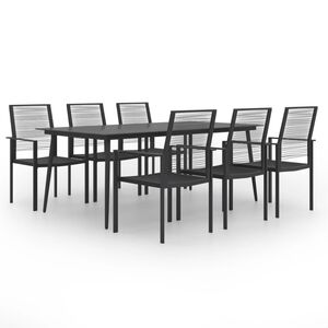 vidaXL 7 Piece Garden Dining Set
