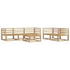 vidaXL Outdoor Sofa Set 6 pcs White