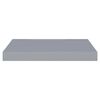 vidaXL Floating Wall Shelf Grey 40x23x3.8 cm MDF