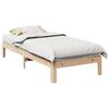 vidaXL Bed Frame without Mattress 90x200 cm Solid Wood Pine