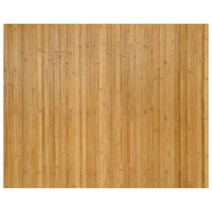 vidaXL Rug Rectangular Nature 80x100 cm Bamboo