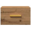 vidaXL Wall-mounted Bedside Cabinets 2 pcs Artisan Oak 35x35x20 cm
