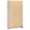 vidaXL Bookcase Grey Sonoma 80x24x143 cm Engineered Wood