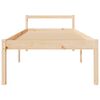 vidaXL Senior Bed without Mattress 90x190cm Single