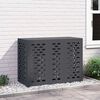 vidaXL Air Conditioner Cover Anthracite 110 x 50 x 80 cm Steel