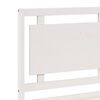 vidaXL Extra Long Bed Frame without Mattress&nbsp;White 160x210 cm Solid Wood